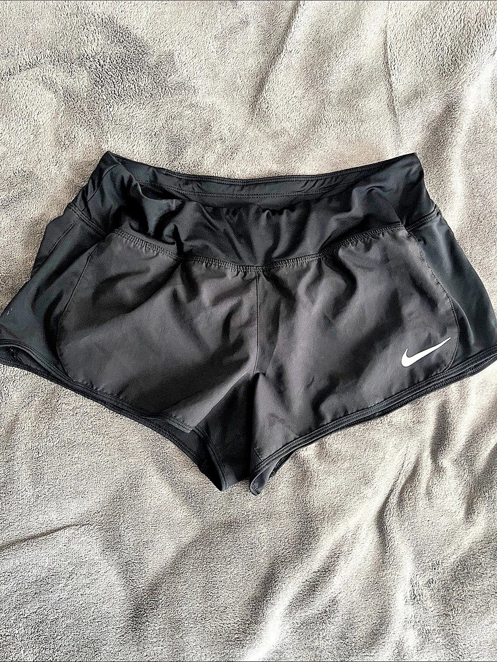 ❤️Nike One Dri-FIT Mid-Rise 3" Brief-Lined Shorts - Black, NWOT